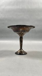 Vintage Hamilton Sterling Silver Footed Bowl Or Compote