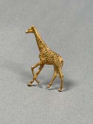 14k Brooch Giraffe