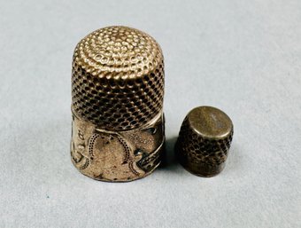 Sterling Silver Thimbles