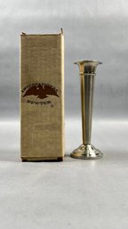 International  Pewter Bud Vase
