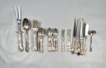 International Sterling Wild Rose Flatware Set