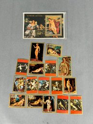 Lot Of Ajman Stamp Paintings