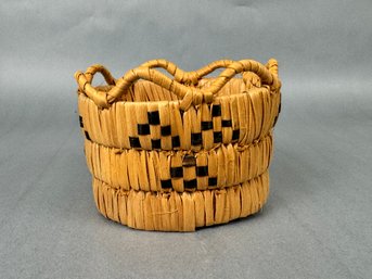 Woven Cedar Basket