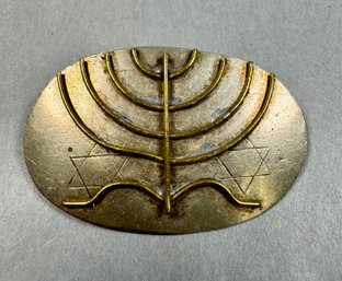 Menorah Pin