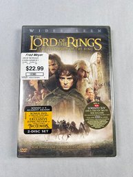 The Lord Of The Rings, The Fellowship Of The Ring  2 Disc Set - Sealed DVD Widescreen