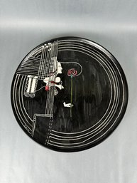 Terra E Fudco Vietri Plate Art Deco Style