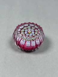 John Deacons Paperweight Concentric Millefiori