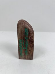 Vintage Asian Stone Stamp With Asian Lettering.