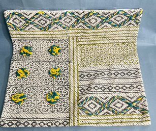 Decorative Woven Pillow Sham