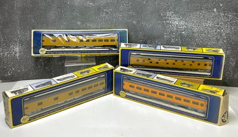 Vintage AHM Observation And Sleeper Cart Train Parts