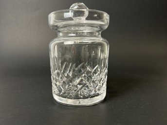 Waterford Lismore Condiment Jar
