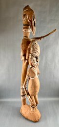 Tall Tribal Statue