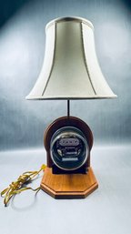The Model OB-SH Antique Electric Meter Lamp With Operating Meter (Meter C. 1920)