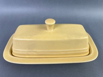 Fiesta Yellow Butter Dish