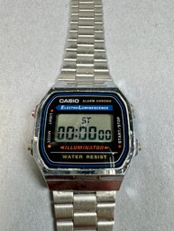 Casio Silver Tone Bracelet