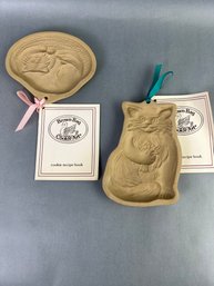 Brown Bag Cookie Art 1998 Hill Design -cat Designs