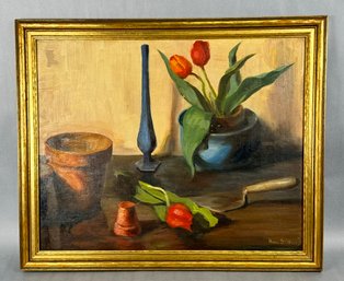 Helen S. Gibson Oil Painting Still Life