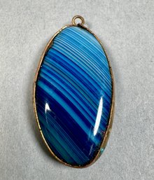 Large Blue Stone Pendant