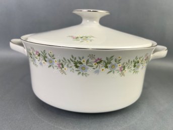 Johann Haviland - Forever Spring Pattern Floral   Casserole  Dish With Lid China Set- BAVARIA