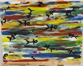 Oil Painting- Mind Up Kid  By Brean Mclufee