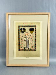 Framed Teutonic Knight Print