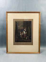 Vintage 'Milk Below Maids' (Plate 2) Print From The Famous The Cries Of London Series