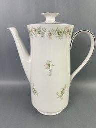 Johann Haviland - Forever Spring Pattern Floral Coffee Pot China Set- BAVARIA