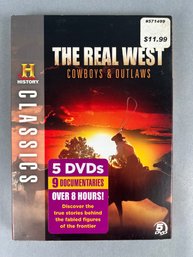 The Real West: Cowboys & Outlaws DVD Set, Part Of The History Classics Series