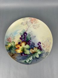 Handpainted Haviland Plate
