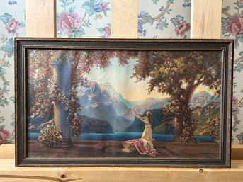 Antique Parrish Style Print