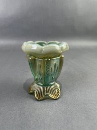 Fenton Carnival Glass Toothpick Holder