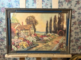 Antique Fox Cottage Print