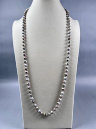 Hand Painted Porcelain Beaded Necklace