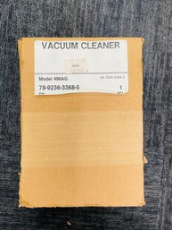 Vintage 3M Toner Vacuum Model 496AG Service Vacuum Portable - Sealed Box