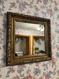 Vintage Square Gold Mirror
