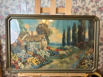 Fox Antique Cottage Print