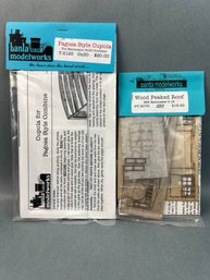 Banta Model Works Cupola And Wood Peaked Roof