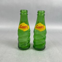 Mini Squirt Bottles Salt & Pepper - No Caps