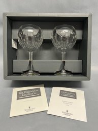 Waterford Toasting Goblets-millenium Collection Nib