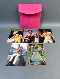 Vintage Elvis Presley Postcards From The Royal Peddler Honolulu.