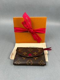 Louis Vuitton Monogram Rosalie Fuchsia Wallet