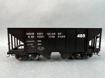 Midwest Quarry And Mining Hopper Car