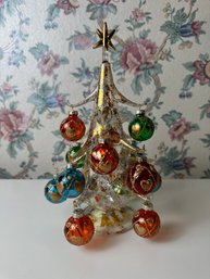 Vintage Glass Christmas Tree