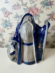 Salt Glaze Santa
