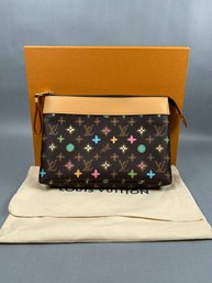 Louis Vuitton X TYLER THE CREATOR Monogram Craggy Pochette Voyage Souple Chocolate