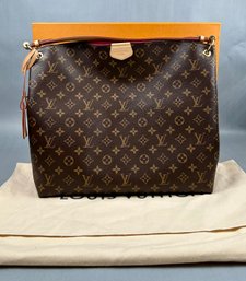 Louis Vuitton Graceful MM Monogram Pivoine Bag