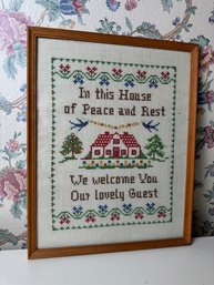 In This House Needle Point