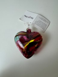 Glass Eye Studio Heart Ornament