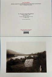 Charles E Watkins 1867 The Garrison Rapids River Block House Print.