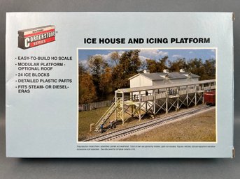 Walthers Cornerstone Ice House And Icing Platform